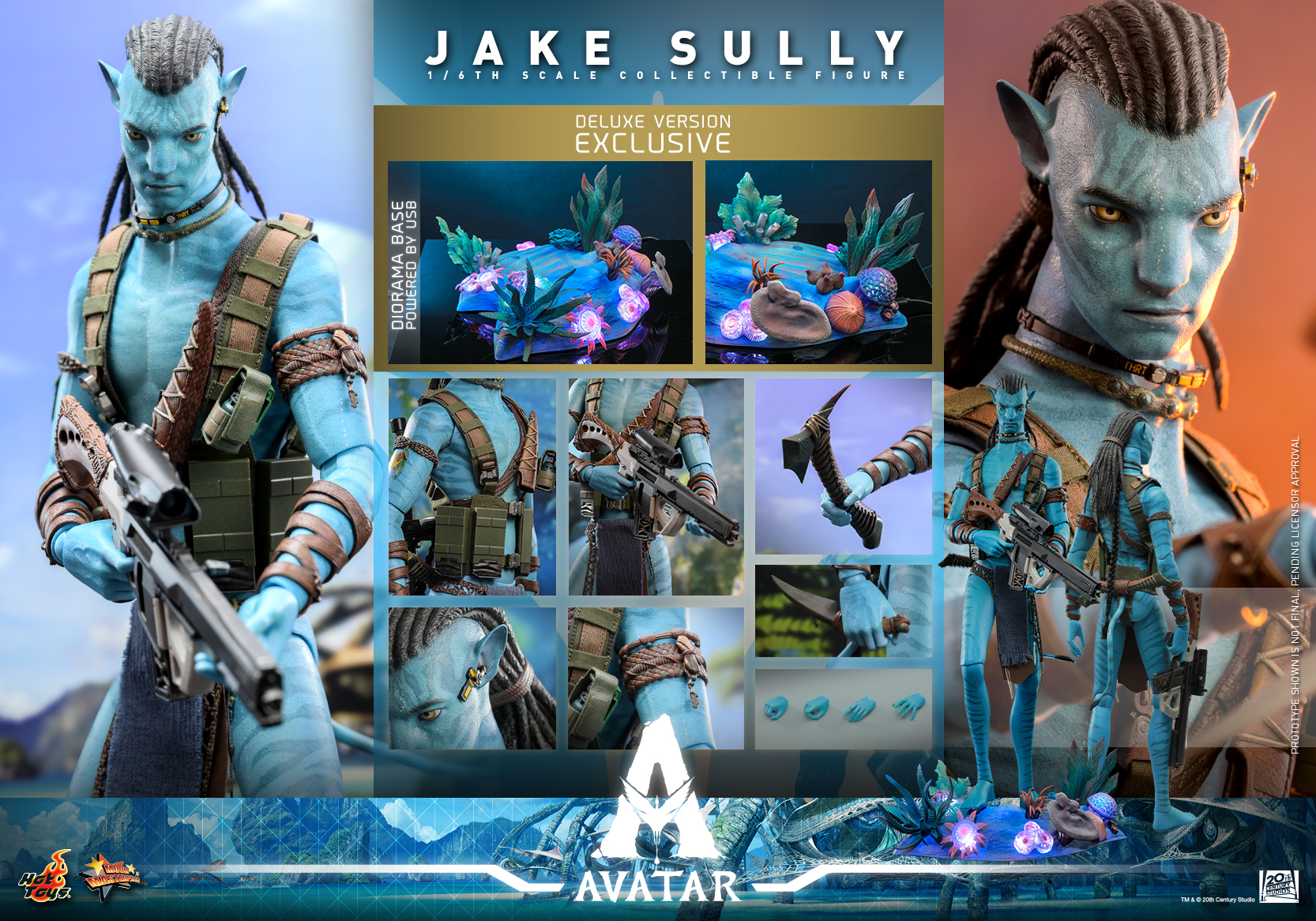 Jake Sully (Deluxe Version) - Hot Toys MMS684 Avatar 2: The Way Of Water 1/6th Scale Collectible Figure 14 Jake Sully (Deluxe Version) - Hot Toys MMS684 Avatar 2: The Way Of Water 1/6th Scale Collectible Figure -action_heroes_kaiju Sales Store 8KQ3ov9H1673607070