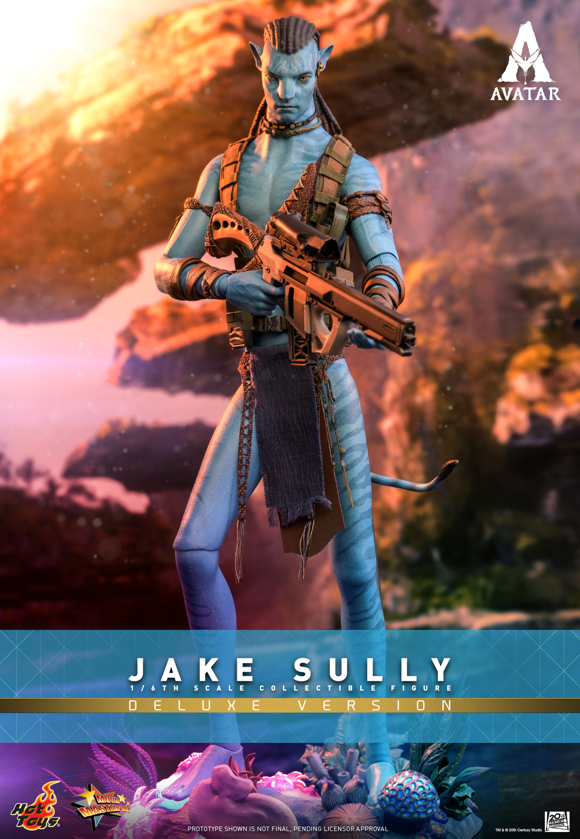 Avatar Jake Sully hot toys フィギュア　アバター Jake Sully (Deluxe Version) - Hot Toys MMS684 Avatar 2: The Way of