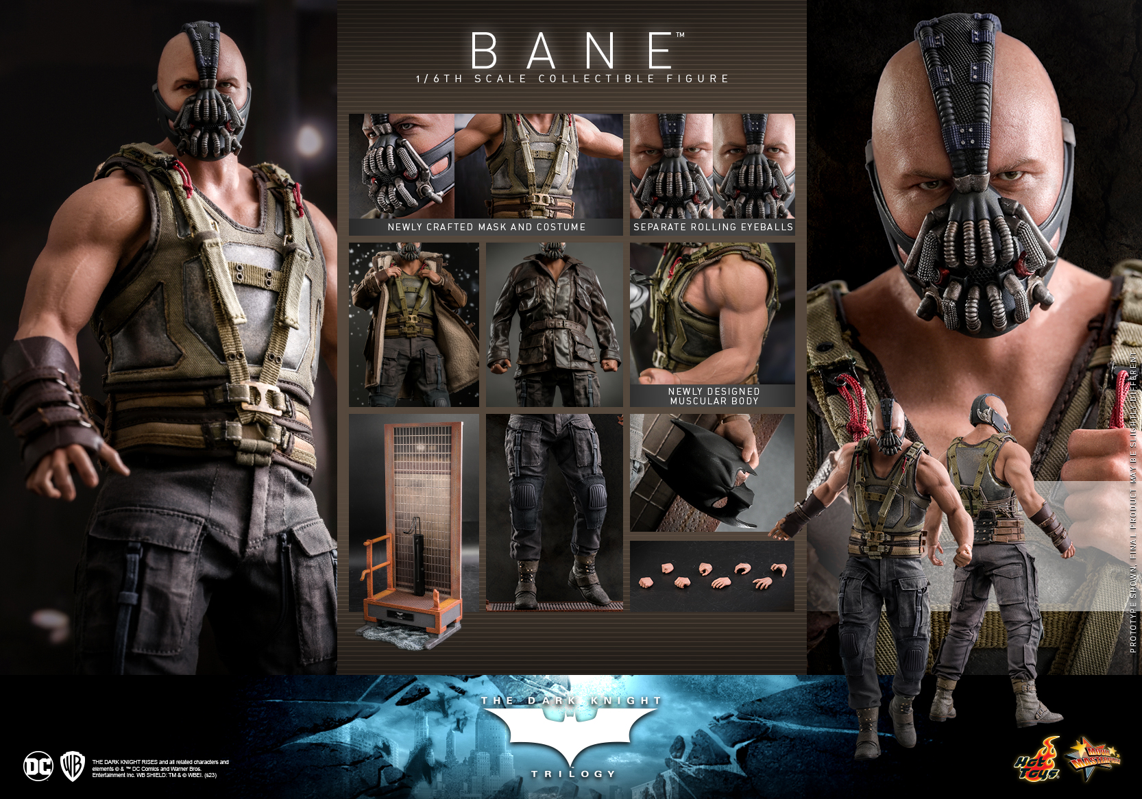 Bane - Hot Toys MMS689 The Dark Knight Trilogy 1/6th Scale Collectible Figure 13 Bane - Hot Toys MMS689 The Dark Knight Trilogy 1/6th Scale Collectible Figure -superhero-scifi-robot Sales 2023
