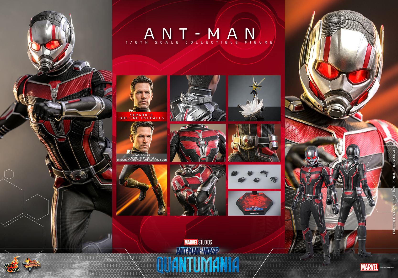 Ant-Man - Hot Toys MMS690 Ant-Man And The Wasp Quantumania 1/6th Scale Collectible Figure -superhero-scifi-robot Sales 2023 QRqf4HGw1675704342