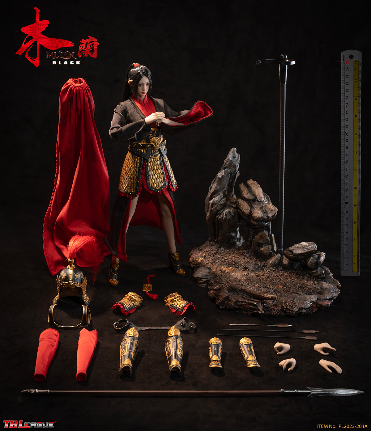 MULAN (Black) - TBLeague PL2023-204A 1/6th Scale 14 MULAN (Black) - TBLeague PL2023-204A 1/6th Scale -action_heroes_kaiju Sales Store F6VsfdHv1675873970