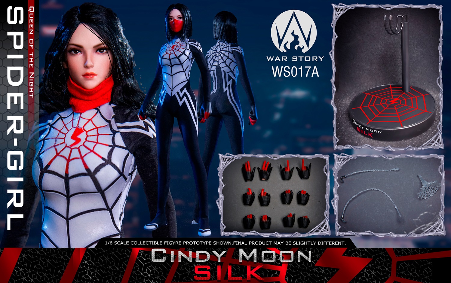 Spider-Girl - War Story WS017A 1/6th Scale Queen Of The Night 12 Spider-Girl - War Story WS017A 1/6th Scale Queen Of The Night -superhero-scifi-robot Sales 2023 MlAshkti1675951107