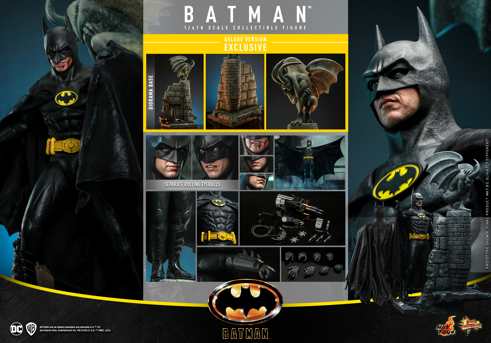 Batman (Deluxe Version) - Hot Toys MMS693 Batman (1989) 1/6th Scale Collectible Figure 12 Batman (Deluxe Version) - Hot Toys MMS693 Batman (1989) 1/6th Scale Collectible Figure -superhero-scifi-robot Sales 2023 Jky8gp031676447254