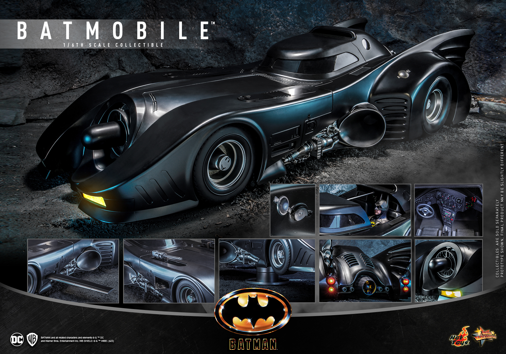Batmobile - Hot Toys MMS694 Batman (1989) 1/6th Scale Collectible -superhero-scifi-robot Sales 2023 8RMuv4dW1676448970
