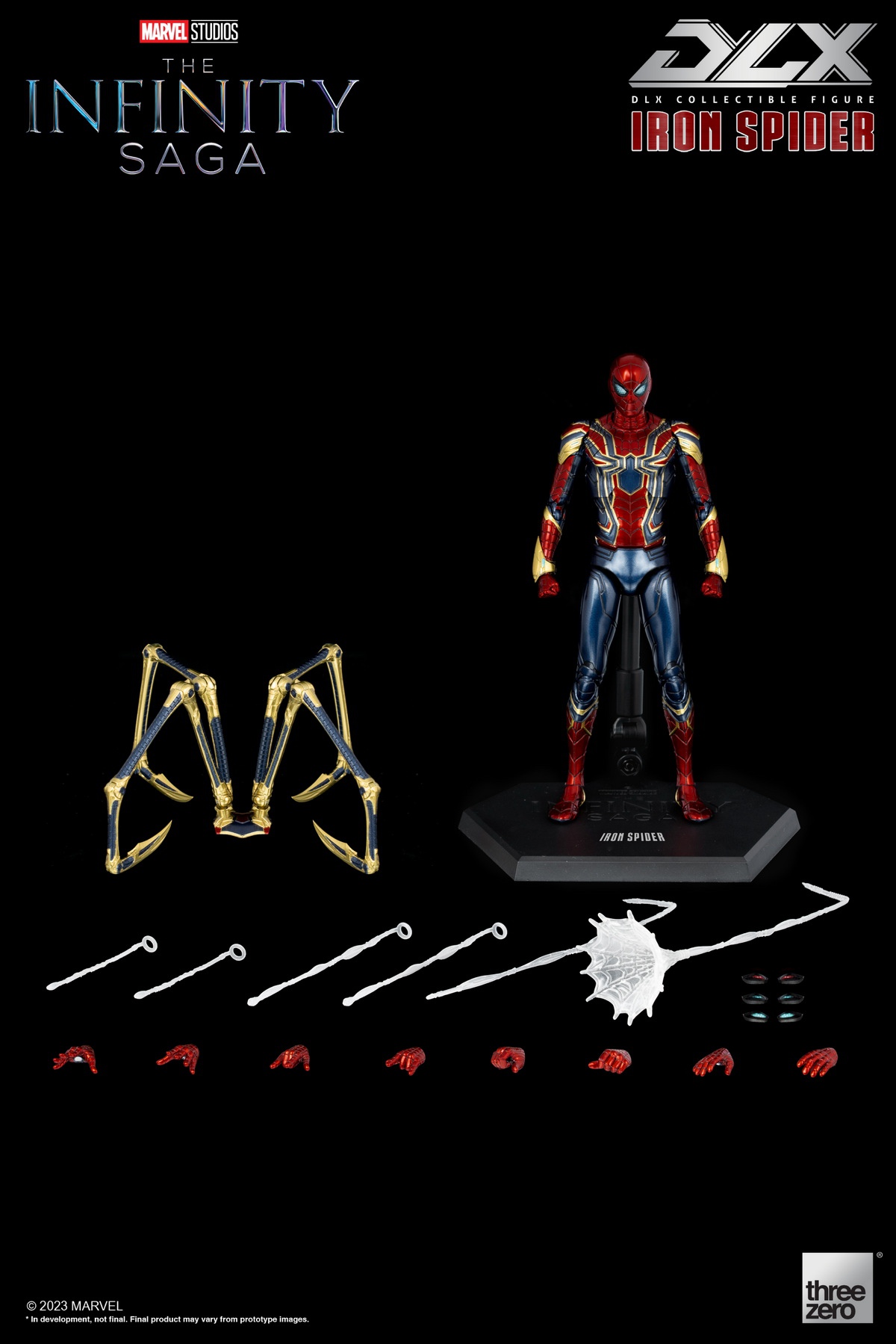 Iron Spider (DLX) - ThreeZero 3Z02700W0 Marvel Studios The