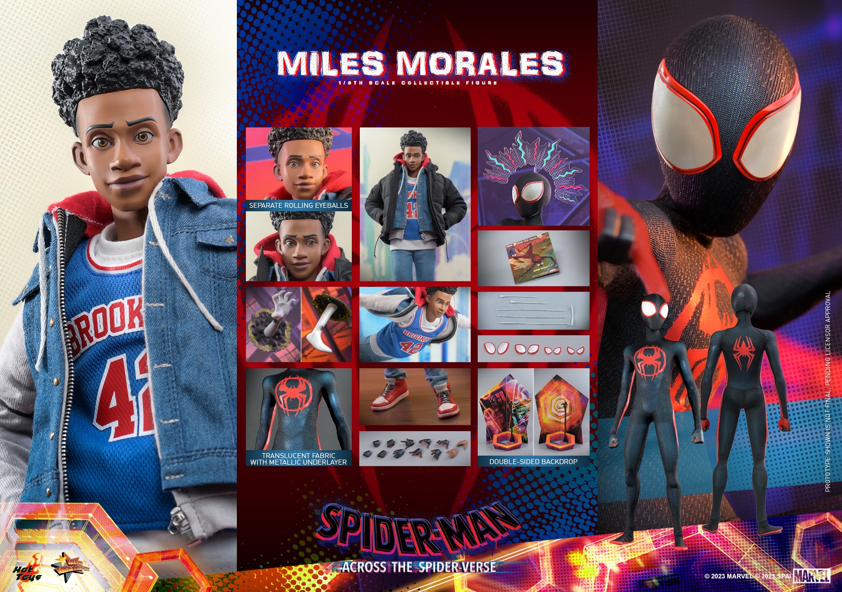 Miles Morales - Hot Toys MMS710 Spider-Man Across the Spider-Verse