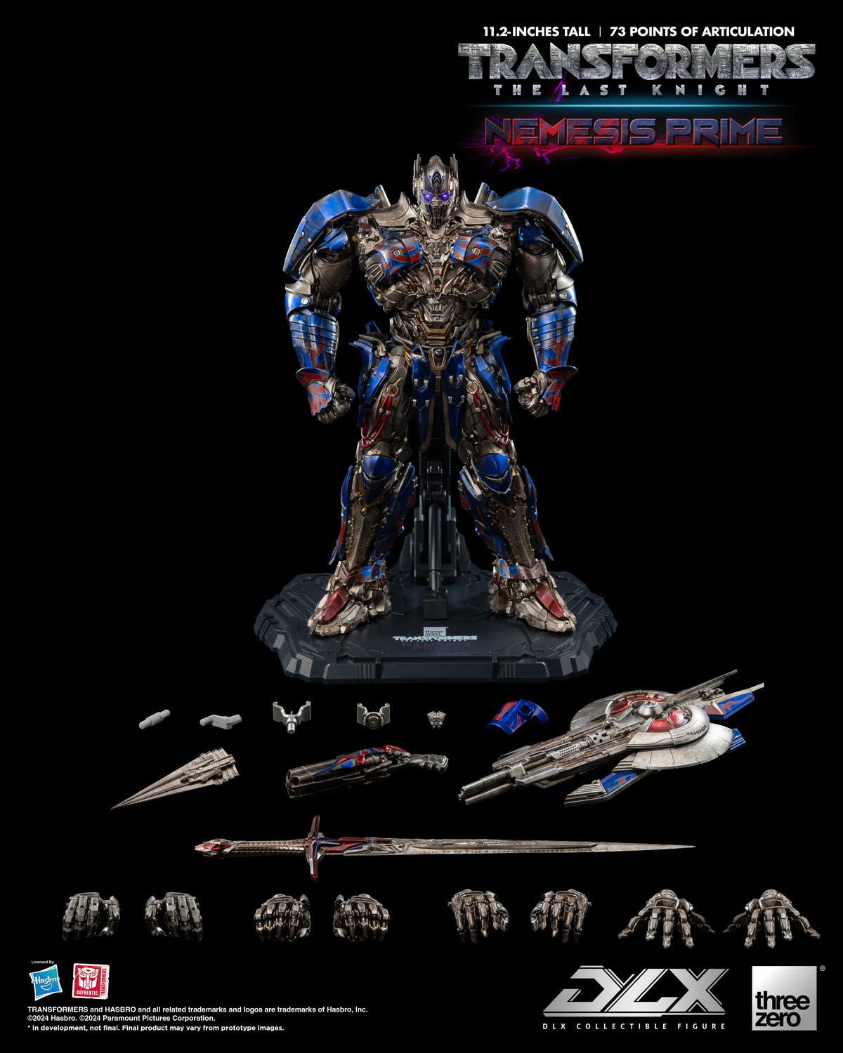 Nemesis Prime (DLX) - Threezero 3Z05790W0 Transformers: The Last