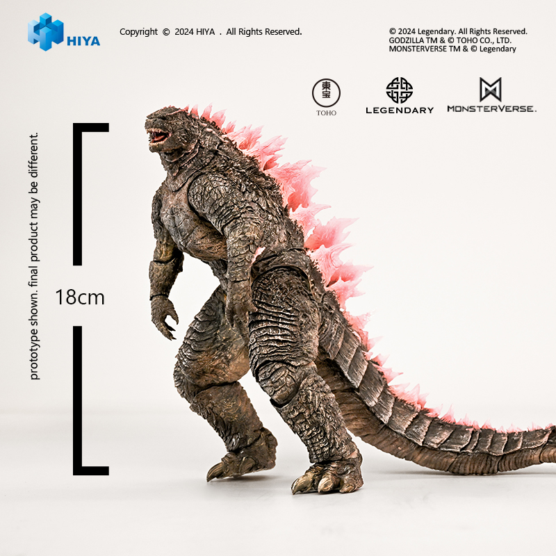Godzilla Evolved Ver. (Exquisite Basic) - Hiya Toys EBG0412