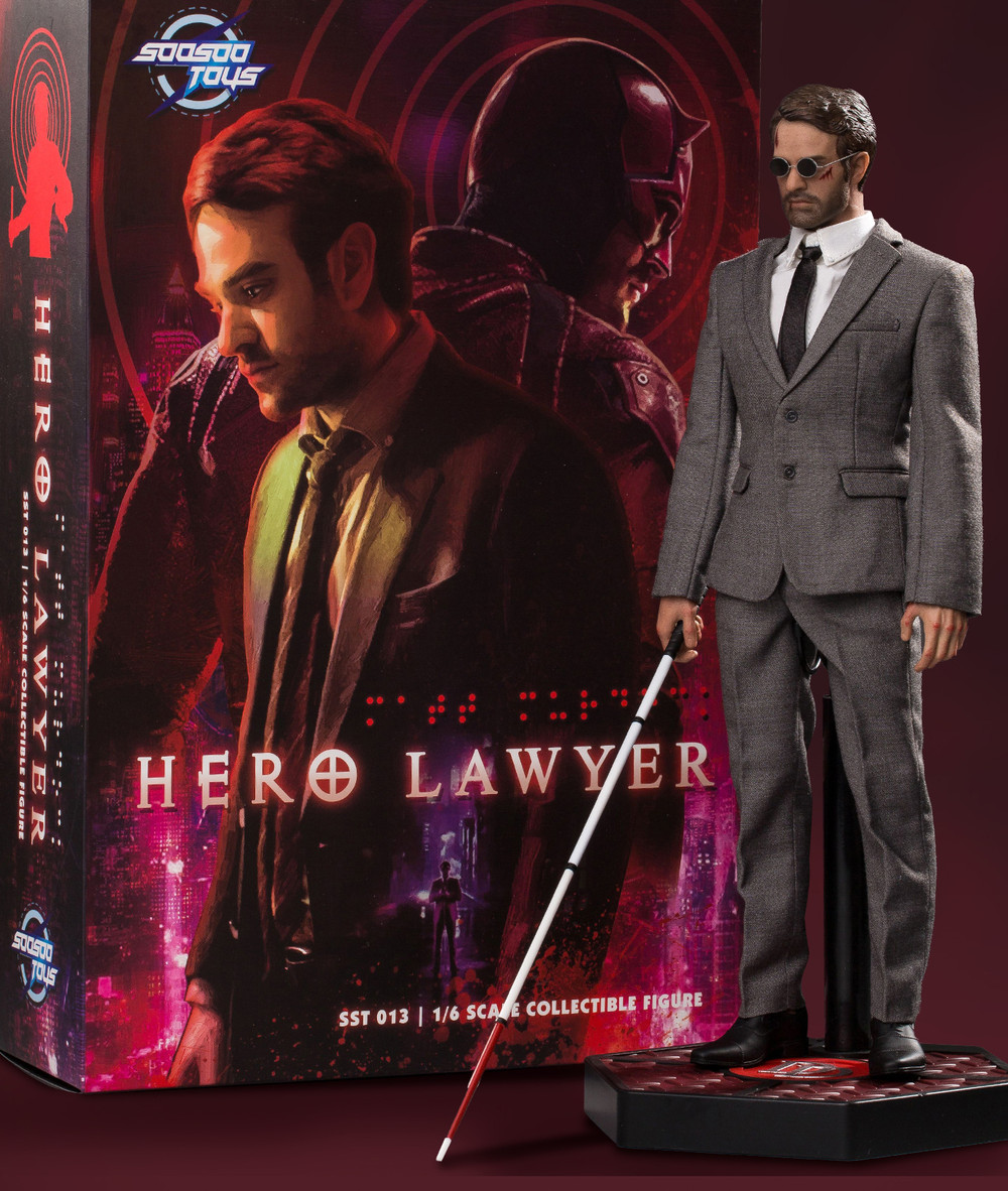 Soosootoys Hero Lawyer 2.0 デアデビル Perfect Soosootoys 1/6 Sst-034 Hero Lawyer 2.0 Action Figure