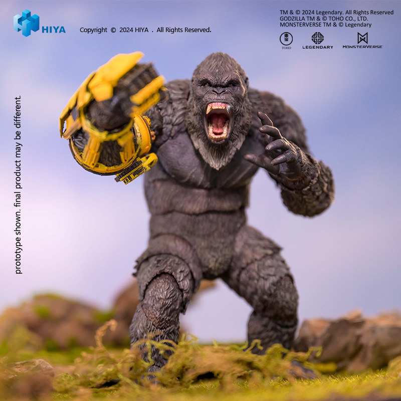 HiyaToys EBG0433 Godzilla x Kong The New Empire - Kong B.E.A.S.T.