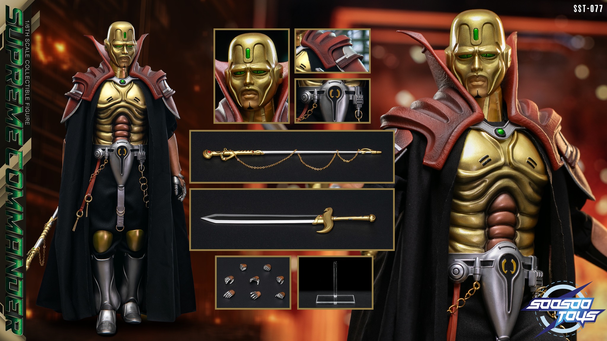 SooSooToys SST-077 1/6th scale Supreme Commander