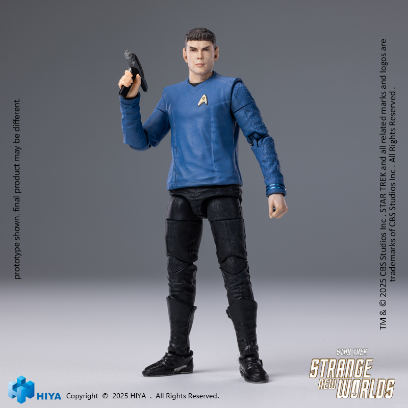 Hiya Toys EMS0196 1/18th scale Star Trek Strange New Worlds Spock