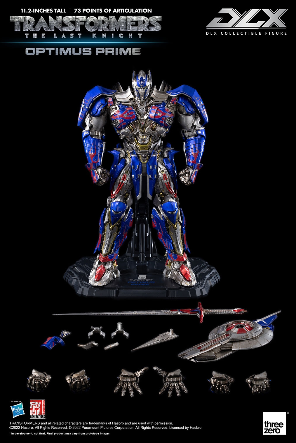 Optimus Prime (DLX) - ThreeZero Transformers The Last Knight -superhero-scifi-robot Sales 2023 6YctNWHJ1644897527