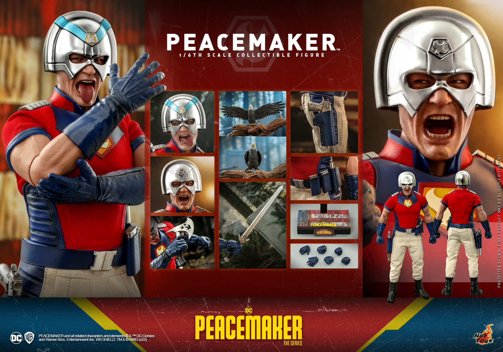 Peacemaker - Hot Toys TMS071 Peacemaker Series 1/6th Scale Collectible Figure -superhero-scifi-robot Sales 2023 Wr3cssSS1645789253