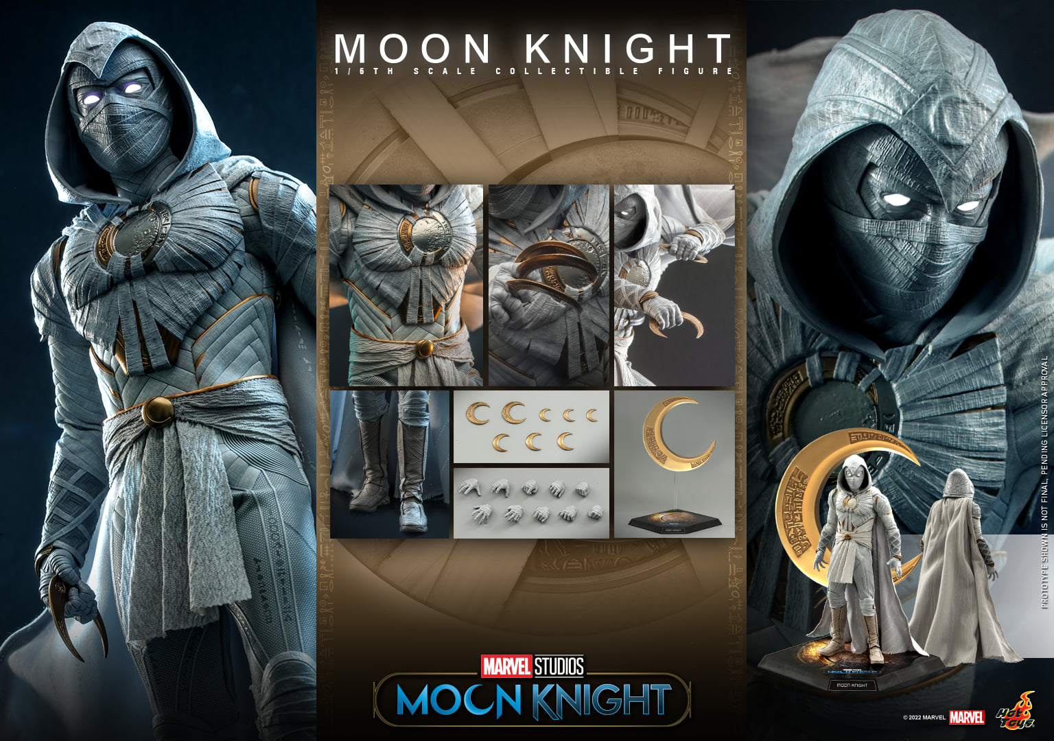 Moon Knight - Hot Toys TMS075 1/6th Scale Moon Knight Collectible Figure -superhero-scifi-robot Sales 2023 h2yagodb1649239492