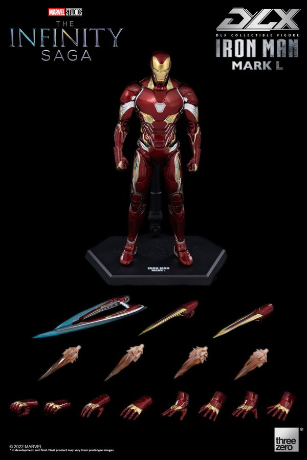 Iron Man Mark 50 - ThreeZero The Infinity Saga DLX 1/12th Scale -superhero-scifi-robot Sales 2023 jLBOlyNs1650440963