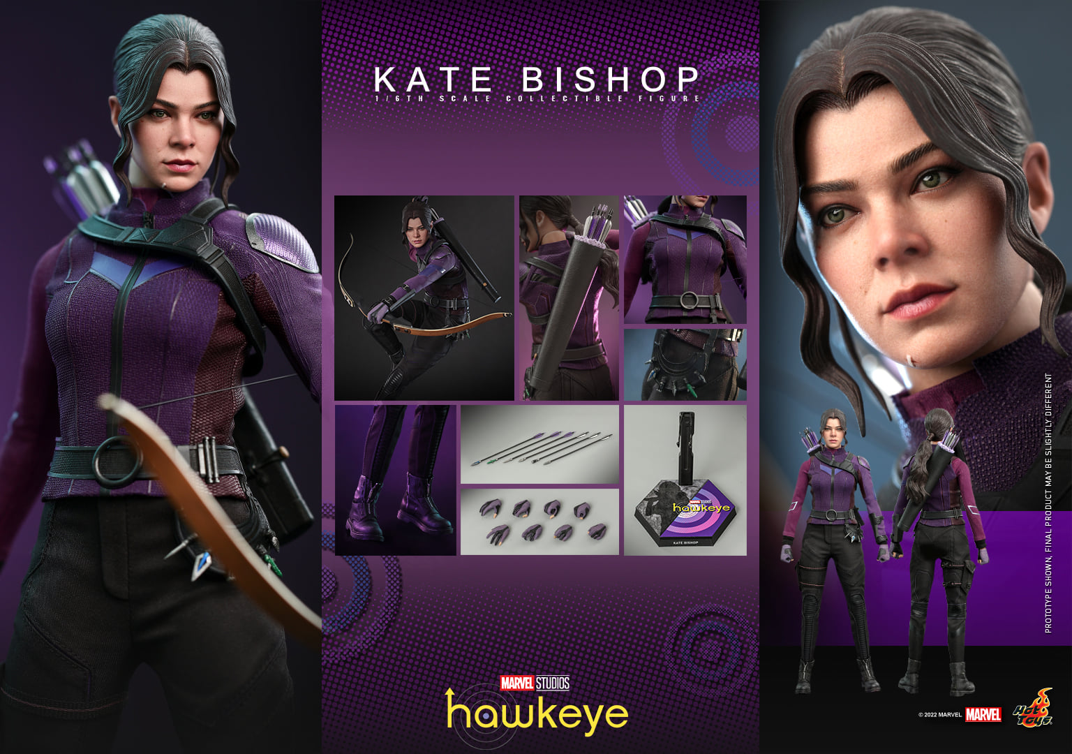 ホットトイズ　ケイト・ビショップ Hot Toys Kate Bishop (TMS074) Hawkeye series