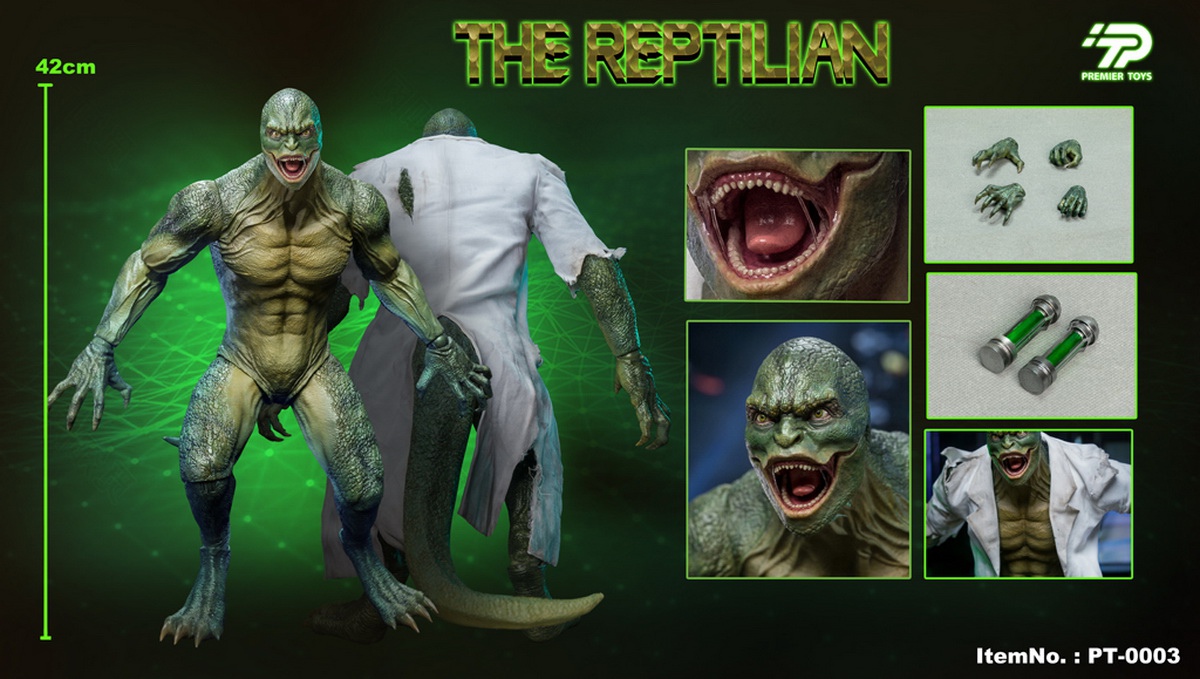 The Reptilian (Deluxe Edition) - Premier Toys 1/6th Scale 12 The Reptilian (Deluxe Edition) - Premier Toys 1/6th Scale -superhero-scifi-robot Sales 2023 5oRBJh1N1651477425