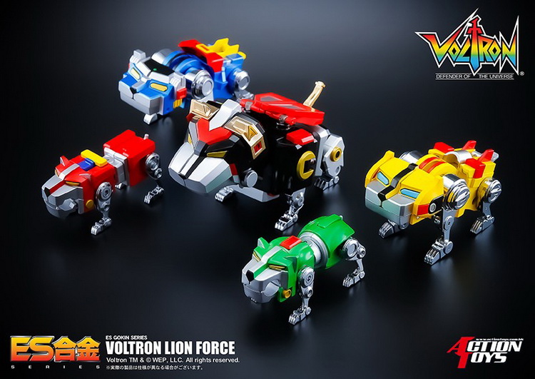 Voltron Lion Force / Go Lion - Action Toys ES Gokin Diecast Series Voltron Defender Of The Universe -action_heroes_kaiju Sales Store 5Jzdmm9m1655715731