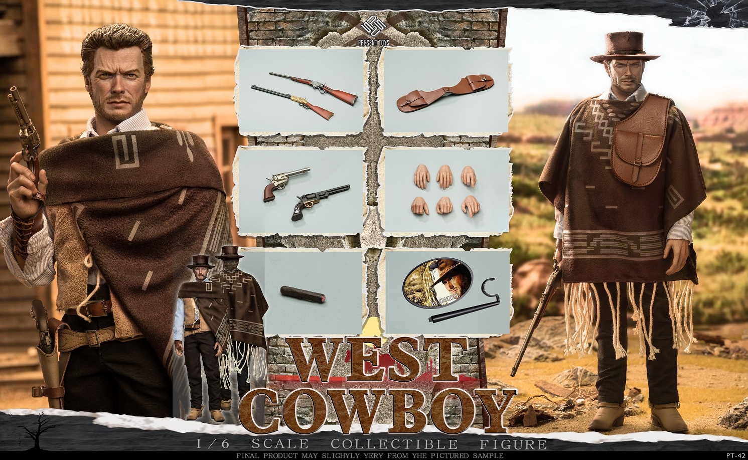 West Cowboy - Present Toys 1/6th Scale -action_heroes_kaiju Sales Store IgG9YtSp1655869907