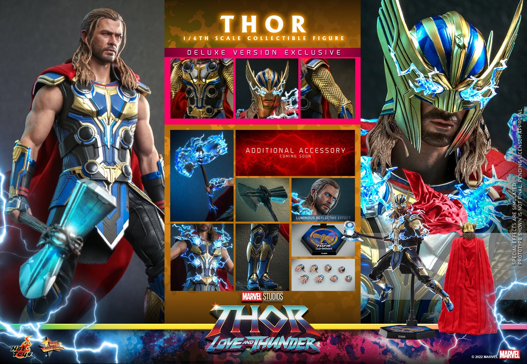 Thor (Deluxe Version) - Hot Toys MMS656 Thor : Love And Thunder 1/6th Scale Collectible Figure -superhero-scifi-robot Sales 2023 pr4ODMIE1656095345