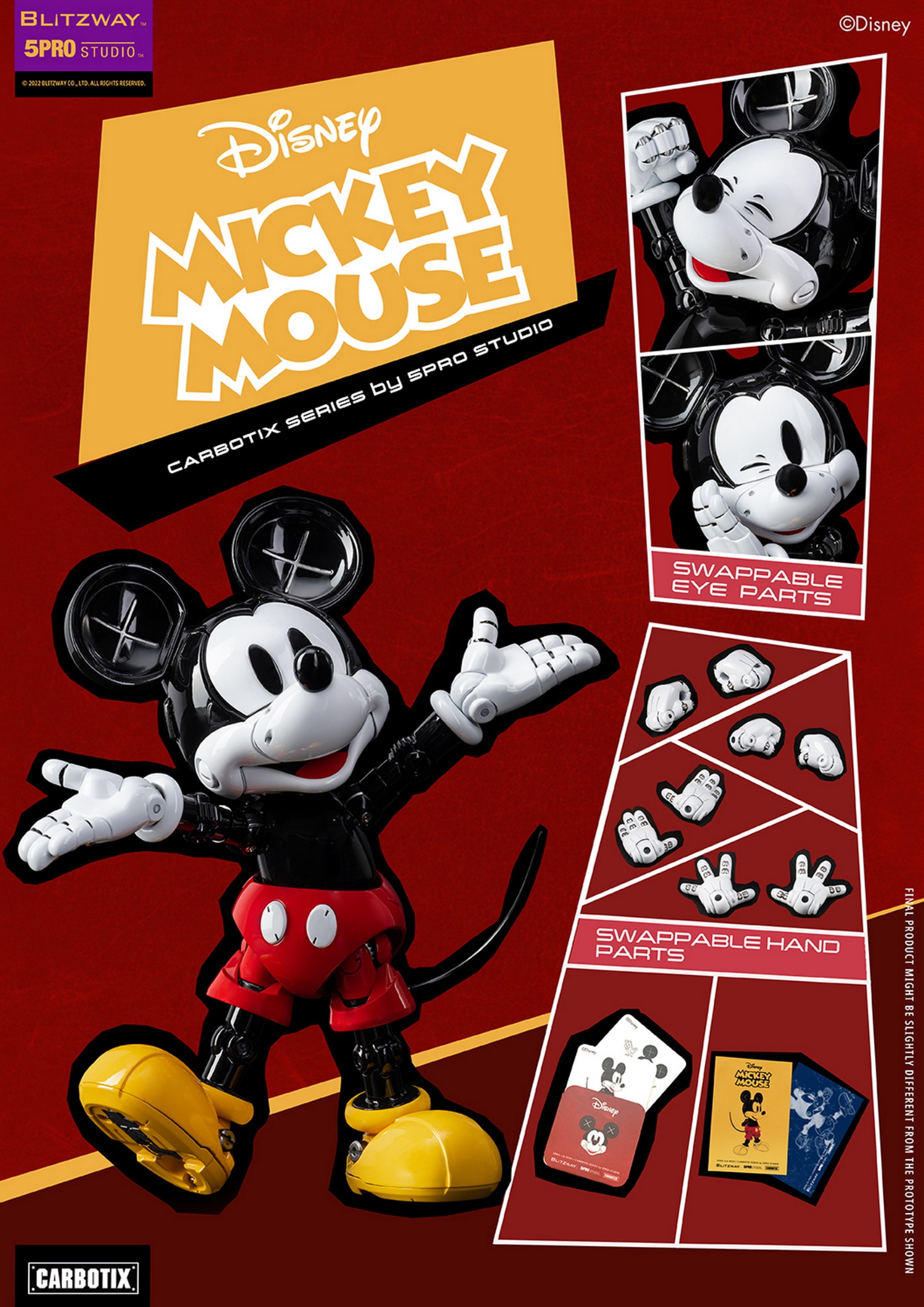 Mickey Mouse - Blitzway 5Pro Studio Carbotix