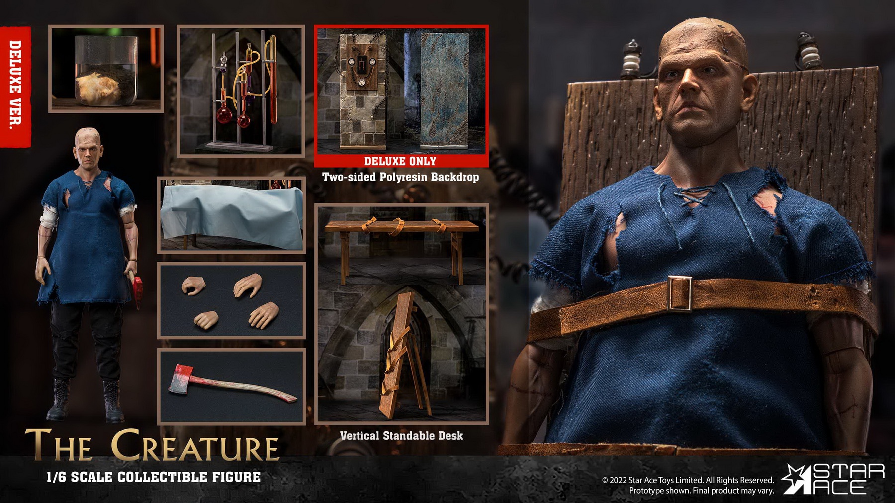 Frankenstein (Deluxe Version) - Star Ace Toys 1/6th Scale The Creature -action_heroes_kaiju Sales Store 9G14Zm7k1657095831