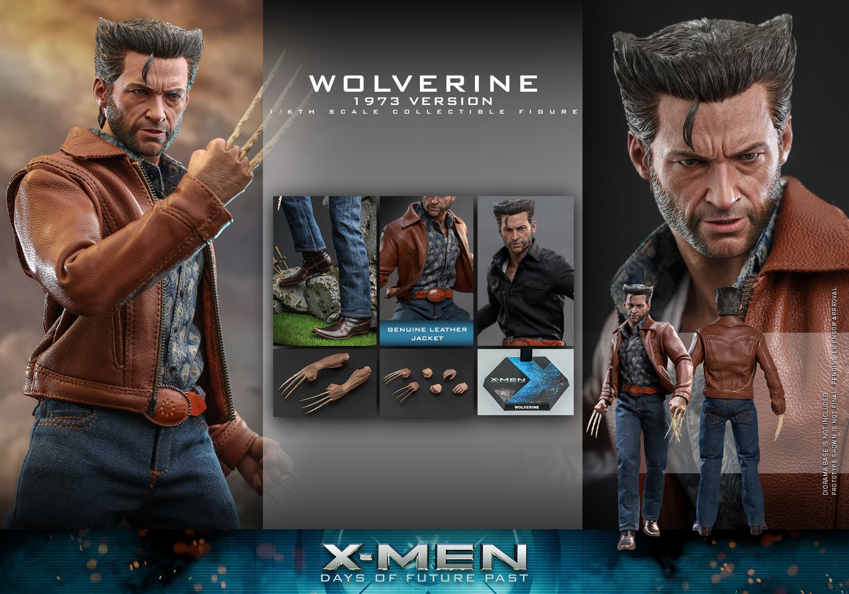Wolverine (1973 Version) - Hot Toys MMs659 X-Men Days Of Future Past 1/6th Scale Collectible Figure -superhero-scifi-robot Sales 2023 ScjziG4Z1657790971