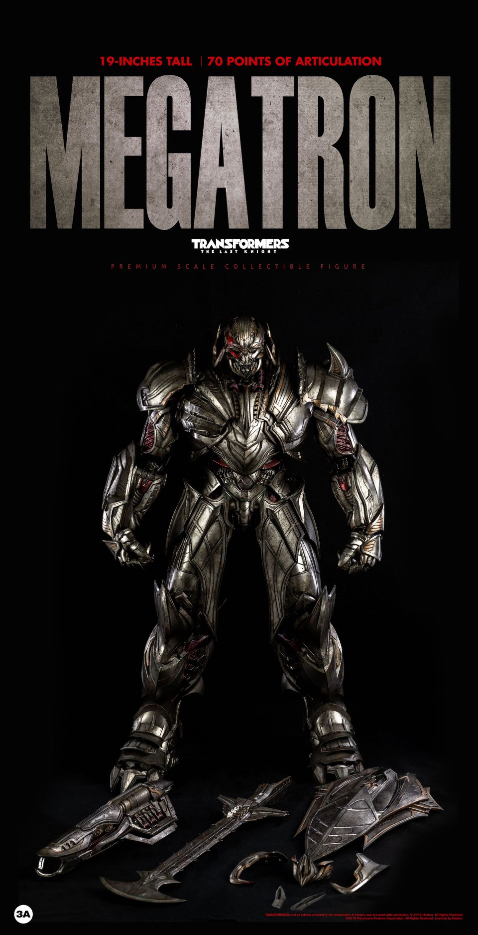 Megatron (Deluxe Version) - ThreeZero The Last Knight Premium Scale -superhero-scifi-robot Sales 2023 GcHT5vX91657873403
