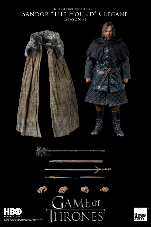 Sandor The Hound Clegane (Season 7) - ThreeZero 1/6th Scale Game Of Thrones -action_heroes_kaiju Sales Store