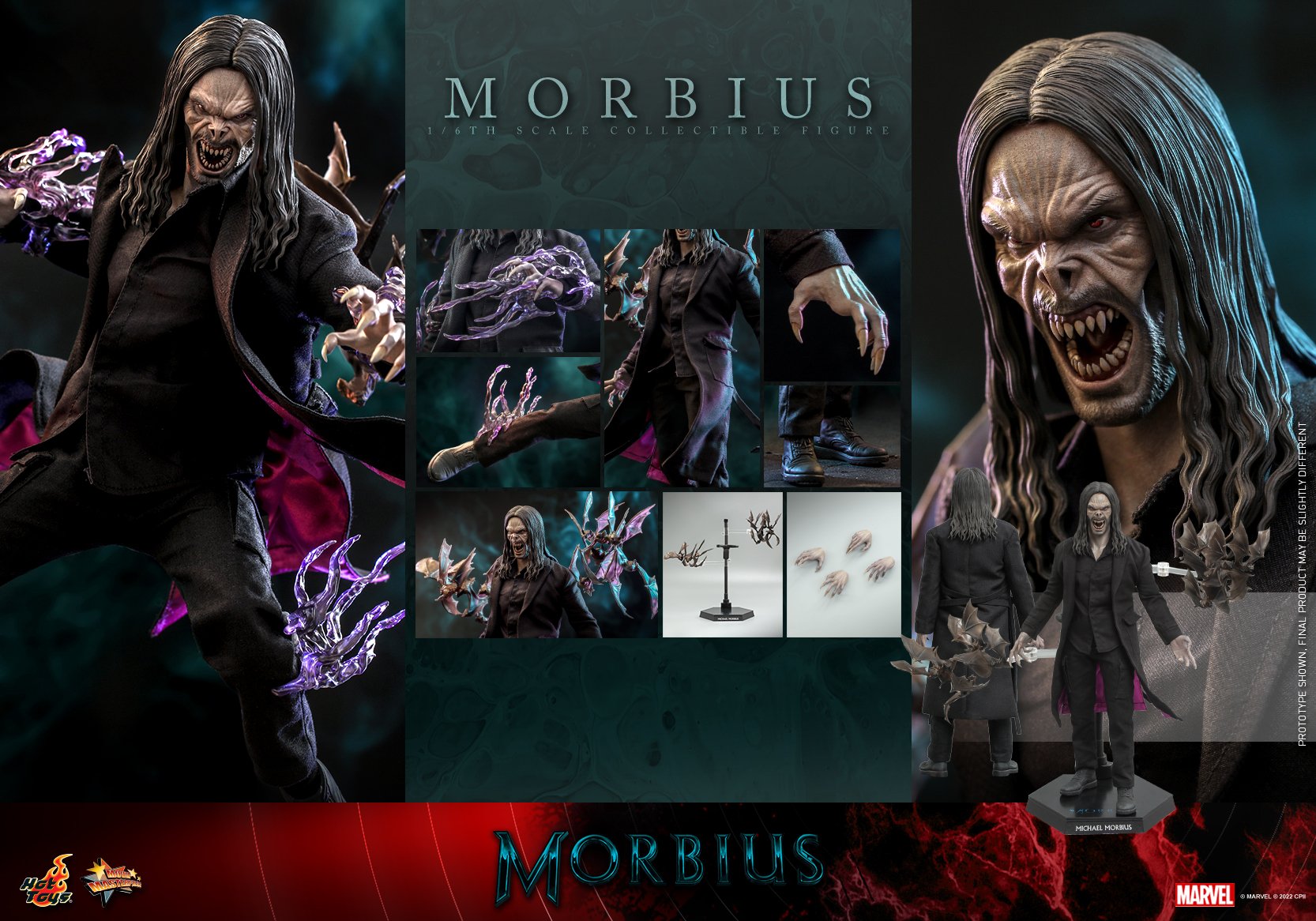 Morbius - Hot Toys MMS665 1/6th Scale Collectible Figure -superhero-scifi-robot Sales 2023 20OvycA81658463024