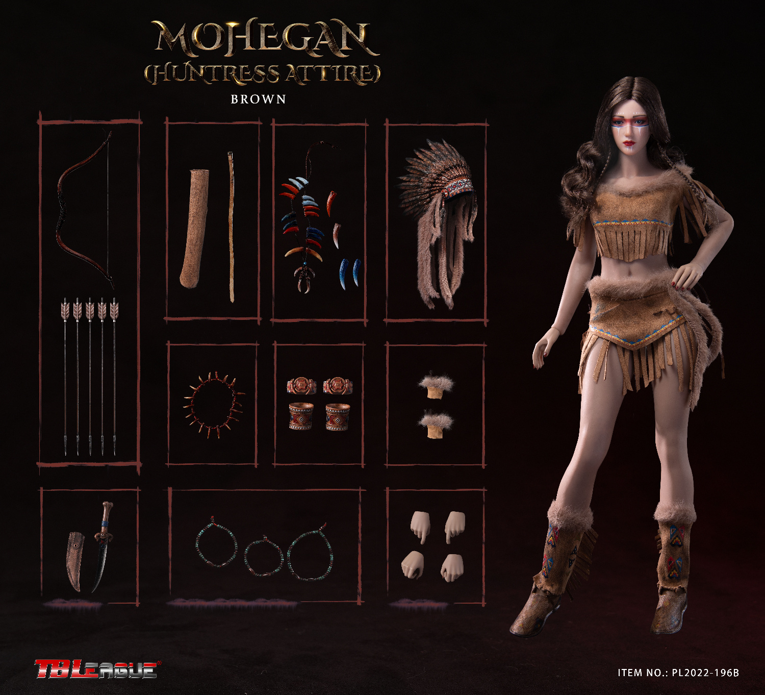 Huntress Attire Brown - TBLeague 1/6th Scale Mohegan 12 Huntress Attire Brown - TBLeague 1/6th Scale Mohegan -superhero-scifi-robot Sales 2023 gF88z9Sm1659197983