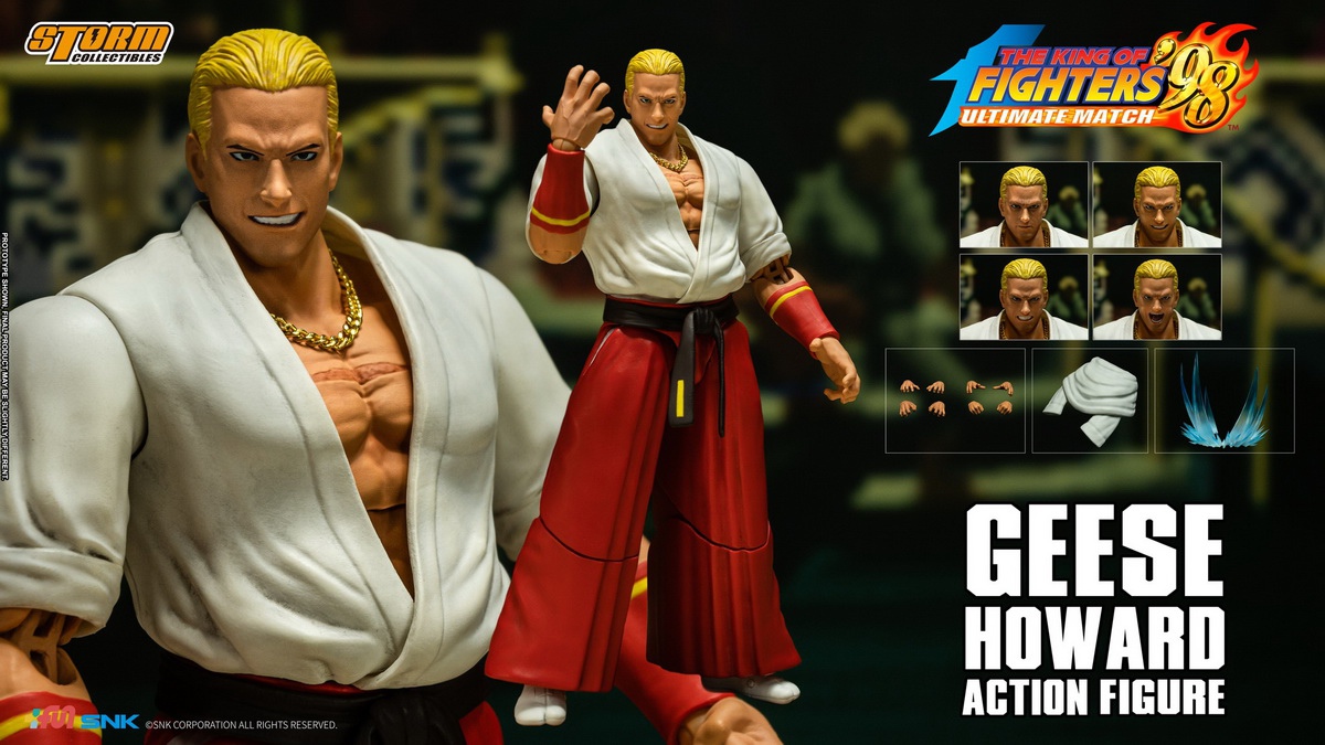 Geese Howard - Storm Collectibles SKKF06 1/12th Scale 12 Geese Howard - Storm Collectibles SKKF06 1/12th Scale -superhero-scifi-robot Sales 2023