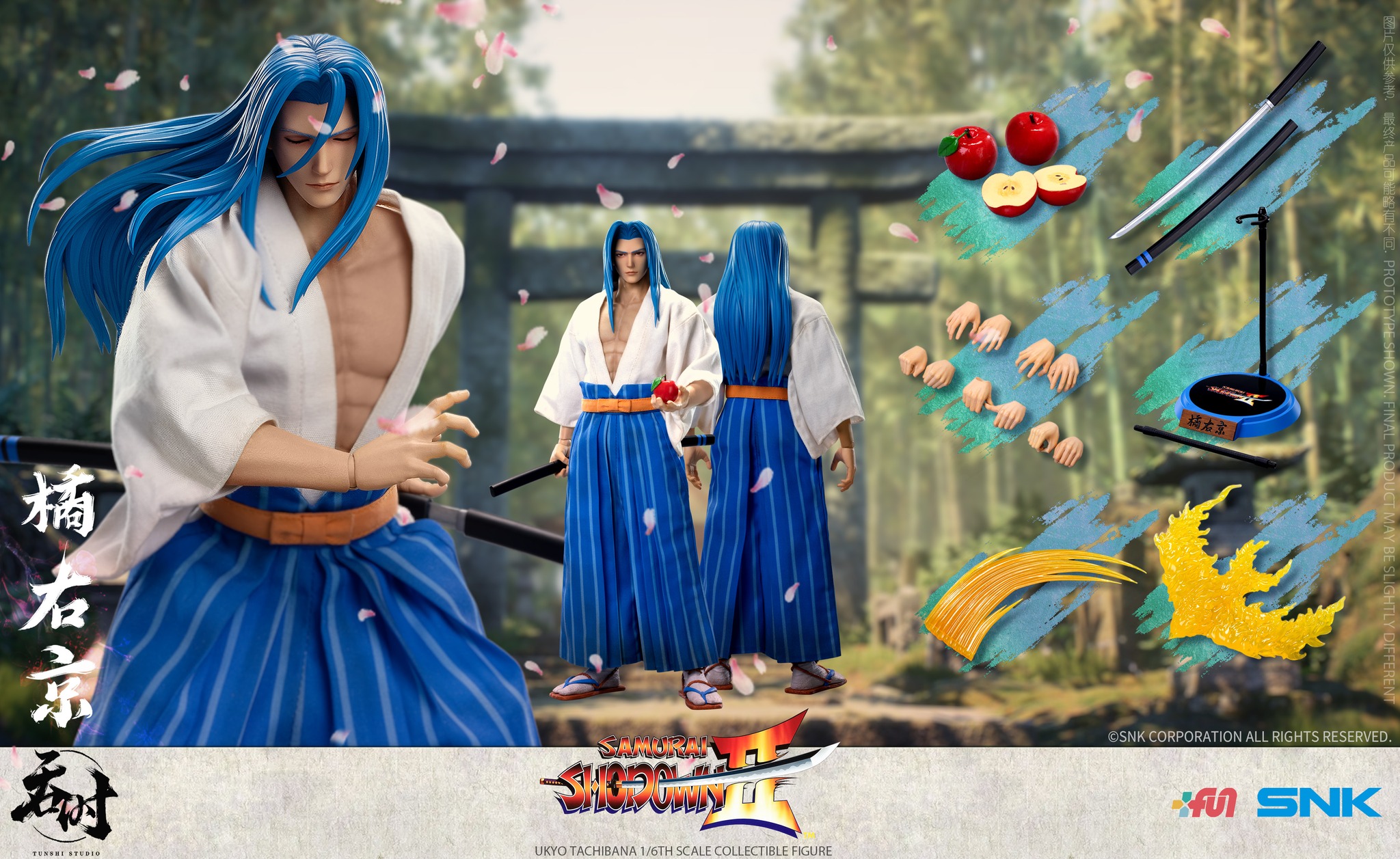 Ukyo Tachibana - Tunshi Studio TS-008 1/6th Scale Samurai Shodown 2 12 Ukyo Tachibana - Tunshi Studio TS-008 1/6th Scale Samurai Shodown 2 -superhero-scifi-robot Sales 2023 EHHdvzur1663317256