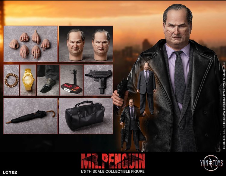 Mr.Penguin - Yan Toys LCY02 1/6th Scale 12 Mr.Penguin - Yan Toys LCY02 1/6th Scale -superhero-scifi-robot Sales 2023 XH1H2paC1663605566