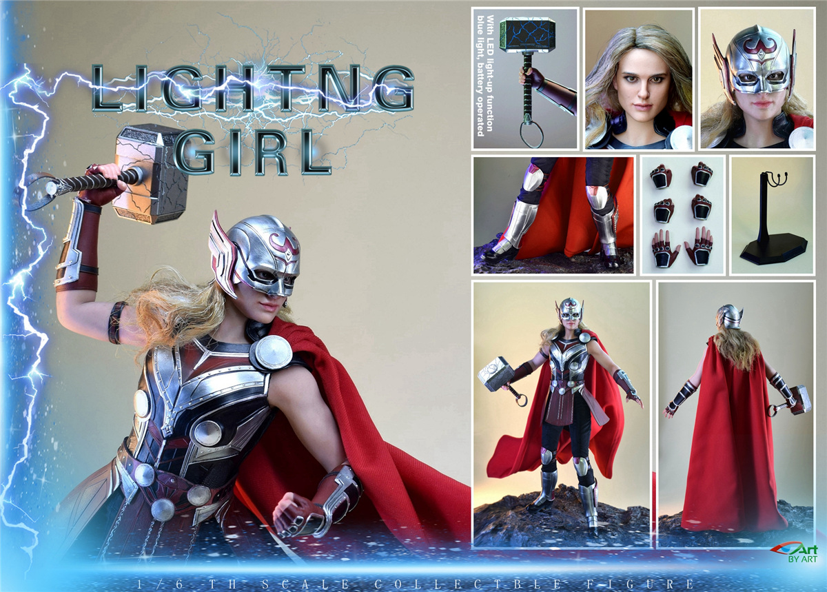Lightning Girl - By-Art BY-019 1/6th Scale 12 Lightning Girl - By-Art BY-019 1/6th Scale -superhero-scifi-robot Sales 2023 Z2fr0BAN1663607850