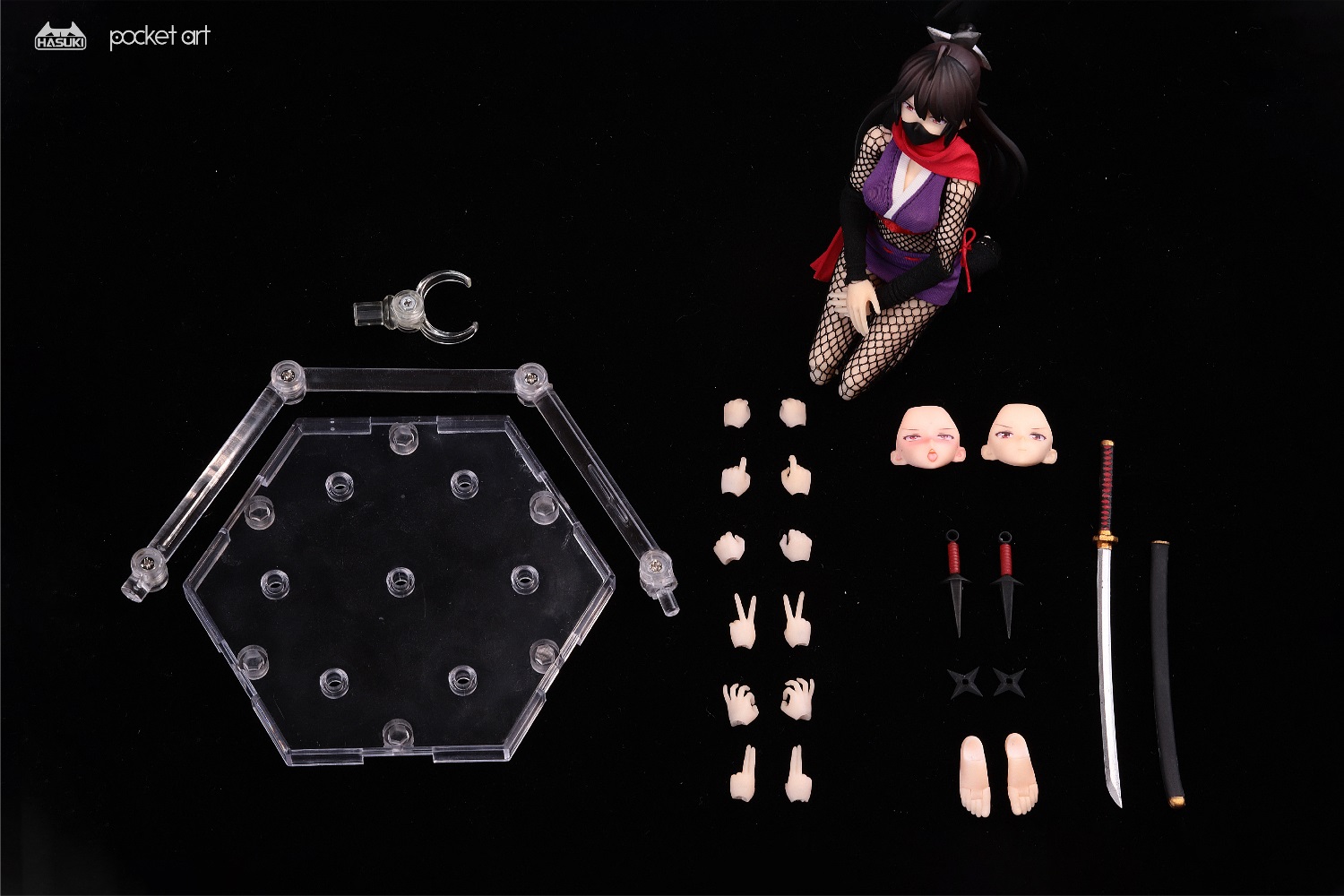 Female Ninja Hagi - Hasuki PA002 1/12th Scale Pocket Art Series No.2 12 Female Ninja Hagi - Hasuki PA002 1/12th Scale Pocket Art Series No.2 -superhero-scifi-robot Sales 2023 I3q94X651664697044