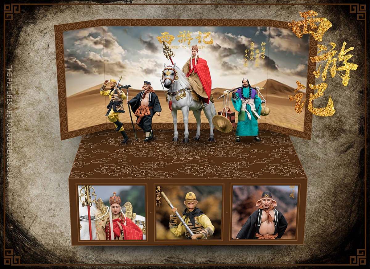 Journey To The West Four Masters And Apprentices (Set Version) - Haoyutoys H22030 1/12th Scale Myth Series 15 Journey To The West Four Masters And Apprentices (Set Version) - Haoyutoys H22030 1/12th Scale Myth Series -action_heroes_kaiju Sales Store ykWB0kak1664701396