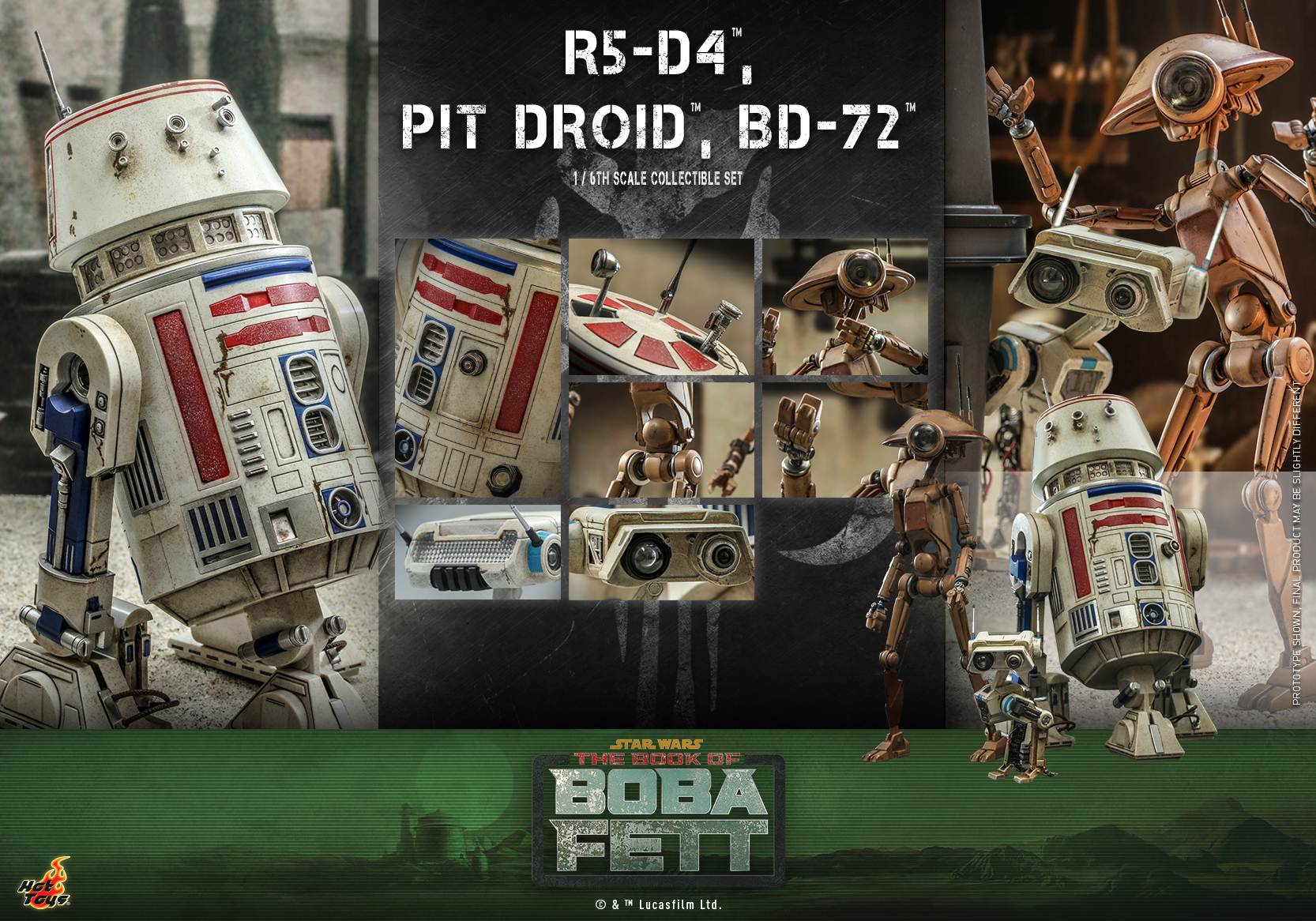 R5-D4 Pit Droid BD-72 (Collectible Set)- Hot Toys TMS086 Star Wars The Book Of Boba Fett 1/6th Scale 12 R5-D4 Pit Droid BD-72 (Collectible Set)- Hot Toys TMS086 Star Wars The Book Of Boba Fett 1/6th Scale -superhero-scifi-robot Sales 2023 AkoOKJlw1665172898