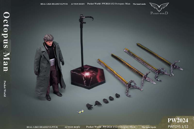 PW Toys Octopus Man - PWToys PW2024A 1/12th Scale -superhero-scifi-robot Sales 2023