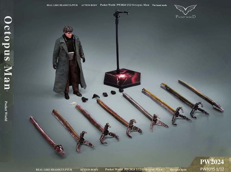 PW Toys Octopus Man - PWToys PW2024B 1/12th Scale -superhero-scifi-robot Sales 2023 U639zdS11665566354